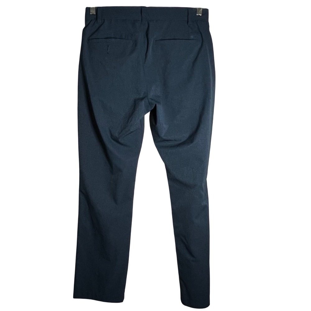 Under Armour Men Drive Pants Navy Blue Flat Front 32x30 Golf Stretch Polyester - Picture 2 of 7